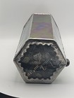 Six Sided Iridescent Hexagon Kaleidoscope Stained Glass And Lead Artisan Art