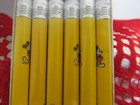 Vtg Walt Disney Mickey Mouse  Pencils 6-pack Faber Castell Corp Collectible Usa