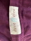 Maya Wrap Light Pudding Ring Sling Baby Carrier M Purple Ombre Cotton Pocket