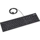 Hp Wired Slim Black Usb Keyboard 803181-001 - New
