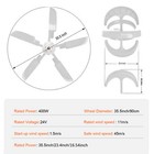 400w Vertical Axis Wind Turbine Generator Dc 24v Controller Home Windmill Kit