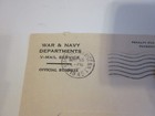 1945 War   Navy Departments V-mail Service Envelope W copied Letter Ww2 War