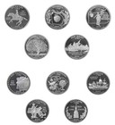 2000 - 2018 S Quarter Cameo Proof Roll 90  Silver   40 Coins   Random Mix