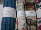 Fabric Quilting Lot Over 19 Yards  Of Cotton   Cotton Blends     lot 16 