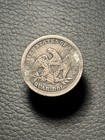 No Date Seated Liberty Dollar - Engraved Love Token