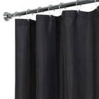Magnetized Shower Curtain Liner Mildew Resistant Vinyl Free Shipping  black 