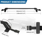 For Honda Hr-v Top Roof Racks Cross Bars Cargo Carrier Luggage Aluminum W  Lock
