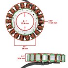 Stator   Regulator Rectifier For Suzuki Ls650p Savage 650 1996-2004
