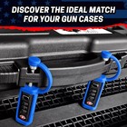 Tsa Approved 2-pack Gun Case Lock - Gun Lock Case For Travel - Gun Safety Lock