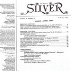 Silver Magazine     March   April 1977     American Silver Values  English Victorian