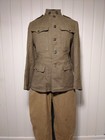 Wwi - 3rd Id 7th Infantry 2 Uniform Set W Letters - Named Wia