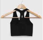 Large  Free People Movement Free Throw Crop Bra Top Black