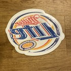 Vintage Miller Lite Beer Large Back Patch -embroidered Logo Nos - Free Shipping