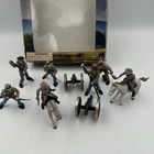 Safari Ltd Civil War Confederate Army Soldiers Horses Cannons Lot 11