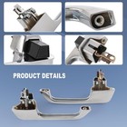 Exterior Door Handle Pair For Chevy Gmc C10 C20 C30 1973-1991 Pickup 