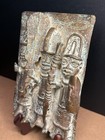 Benin Bronze Plaque 3 Royal Warriors Edo Nigeria African Tribal Art 8 
