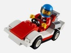 Lego City  racing Car  Vehicle Minifigure Set 30150  new Sealed Polybag  Driver