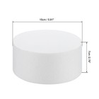 Round Foam Cake Dummy 6 Inch X 2 8 Inch Circle Dummy Cake Set For Wedding Cakes