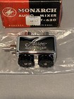 Vintage Monarch Arrow Audio Mixer Nos Never Used 1960s