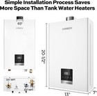 100 000 Btu Tankless Water Heater Natural Gas 4 3 Gpm Instant Boiler Shower-used
