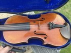 Antique Saxon 4 4 Violin With Case 