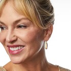 Kendra Scott Eva Dichroic Glass 14k Gold Over Brass Drop Earrings -