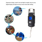 Digital Fish Scale  Hanging Luggage Weighing Scale Backlit Lcd Pocket 110lb Port