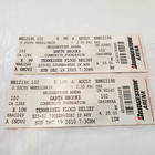 Garth Brooks Ticket Stub Tennessee Flood Relief Nashville 12 19 10