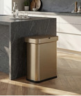 Simplehuman Rectangular Sensor Trash Can Touchless Automatic Kitchen Garbage Bin