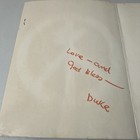 Greeting Card From Magician Duke Stern Signed With Signatured Signed 1970 Rare