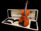 Maple Flamed 4 4 Rothenburg Stradivarius Style Full-size Violin fiddle With Case