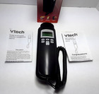 Vtech Cd1113 Trimstyle Corded Telephone Black Caller Id Call Waiting Memory New