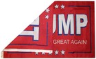 3x5 Trump Make America Great Again  Red 2024 Polyester Flag 3 x5  Grommets Maga