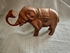 Antique Mechanical Good Luck Elephant Bank Ru-gar Ent Co   Long Beach  Ca