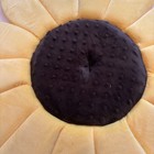 Original Blooming Bath Baby Bathing Mat Pad Flower  Yellow Sunflower  31 X 31 In