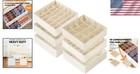 Baby Nursery   Closet Organizer - 6 Pack Washable Fabric Dividers With 90 Cells