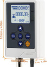 Water Flow Control Lcd Display g1 flow Sensor Meter g1 solenoid Valve 12v Power