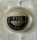 Michael Jordan 1991 Mvp Silver Coin Limited Edition  7581 