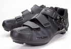 Fenlern Mens Size Eu 42 Us 8 5 Black Tripple Strap Mountain Cycling Bike Shoes