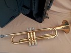 Yamaha Advantage Brass Trumpet Model Ytr-200ad With Case   11b4 Mouthpiece