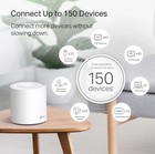 Tp-link Deco X20 Wifi 6 Mesh System 2-pack Up To 4000 Sq Ft Coverage     Used