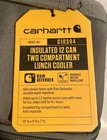 Carhartt 12-can Insulated 2-compartment Lunch Cooler Gray C10304