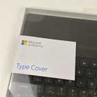 Genuine Microsoft Surface Pro Type Cover Keyboard Black Sealed   New