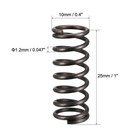 10pcs 1 2x10x25mm Compression Spring For Industry Spring Steel Extension Spring