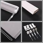 100 blackout Waterproof Fabric Window Roller Shades thermal Insulated uv Protect