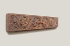 Antique Wall Panel Wooden Filigree Carving Door Top Entrance Vintage Wall Decor