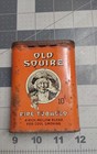 Tobacco Vertical Pocket Tin Old Squire Empty Tuckett Tobacco Hamilton Canada
