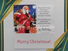 Santa  twas The Night Before Card   Envelope  1 Holder New For This Christmas 