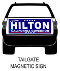 Steve Hilton California Governor  - Magnetic Car Signs-free Ship-usa Made Dk Blu