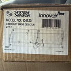 System Sensor D4120 4 Wire Photoelectric Duct Smoke Detector